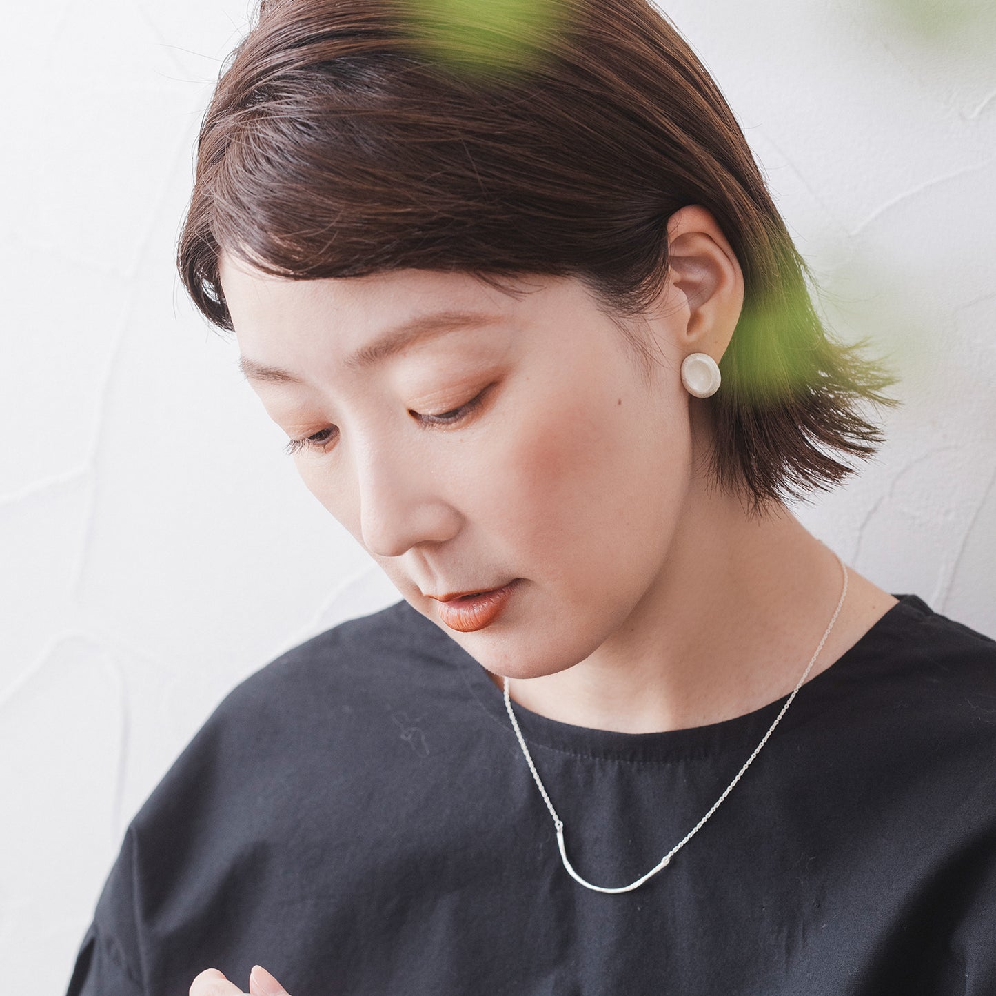 GAE134:デントプレートイヤリング