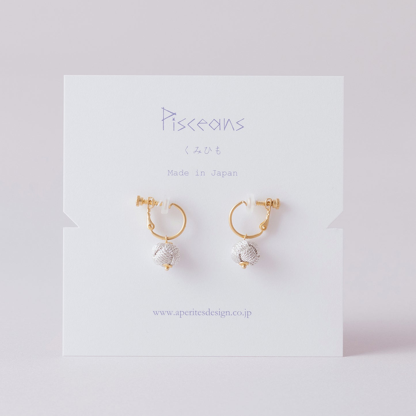 GAE101 : おだまきフープイヤリング