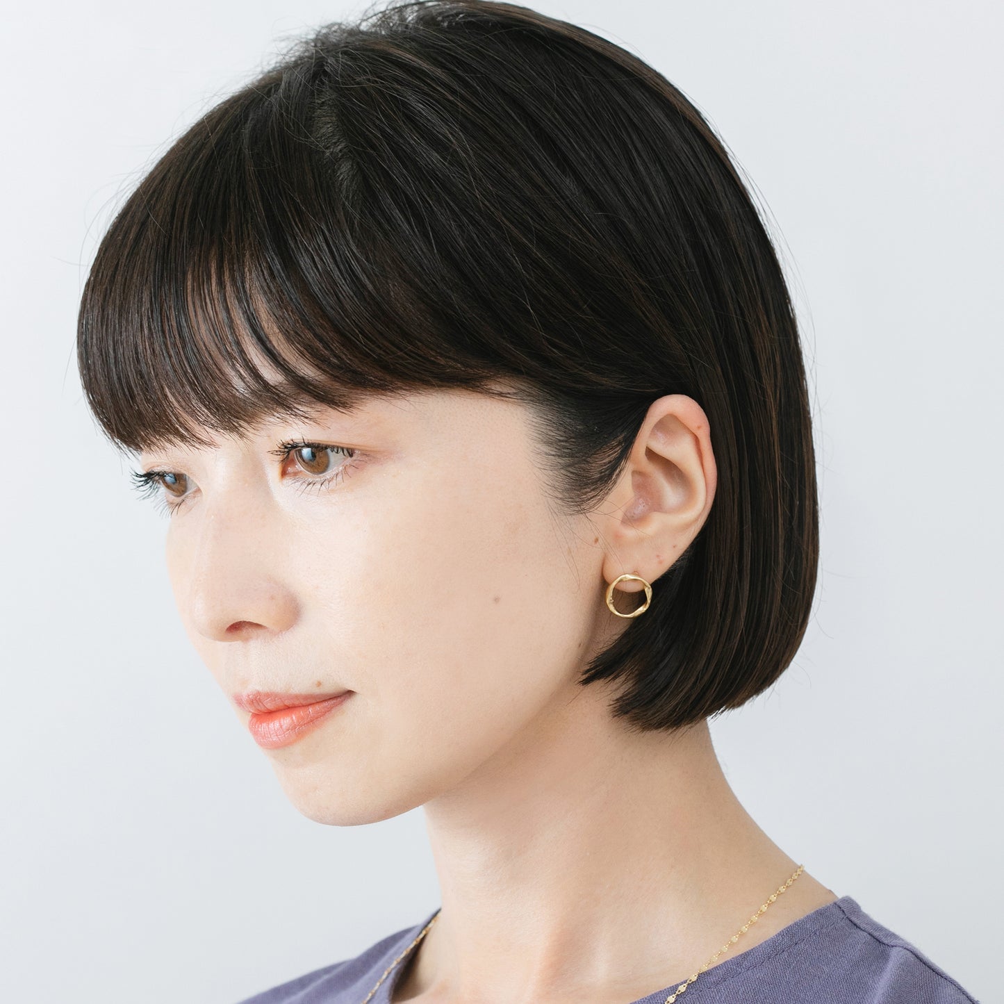 NAP069:メビウスリングピアス