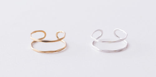 GAR820：ツチメツインラインリング（SV925）