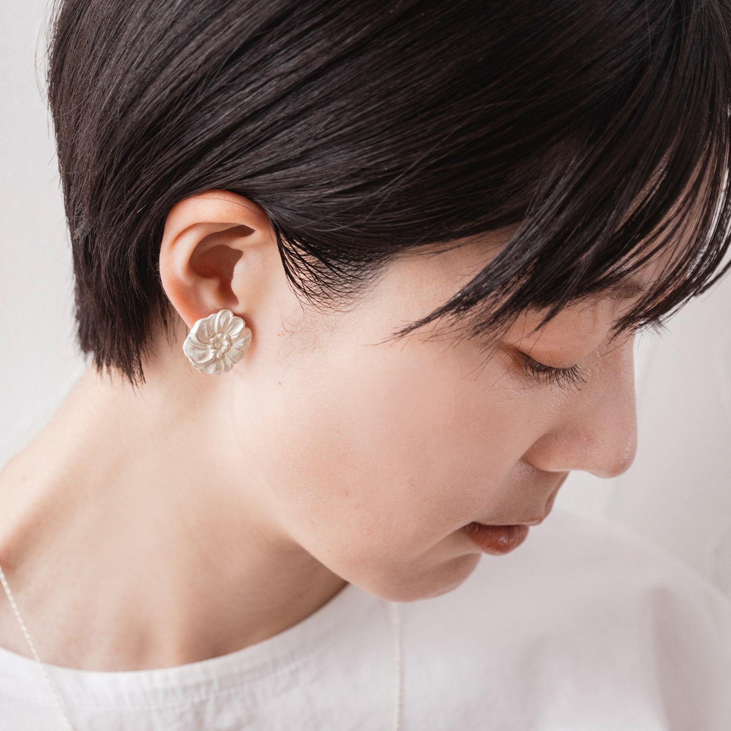 LSE143：ピオニーイヤリング