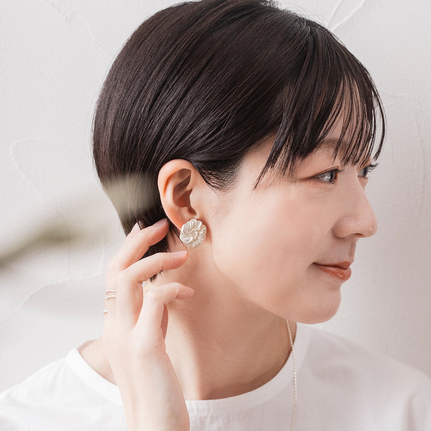 LSE143：ピオニーイヤリング