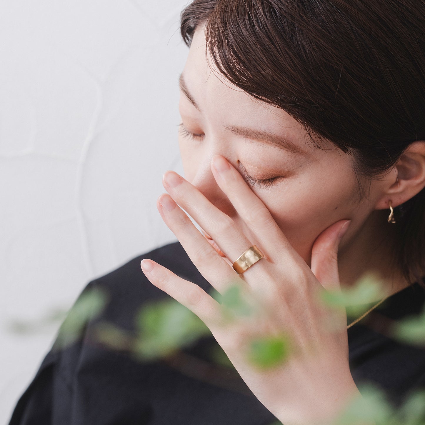 GAR821：ツチメワイドラインリング （SV925）