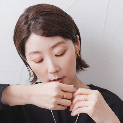 GAR820：ツチメツインラインリング（SV925）