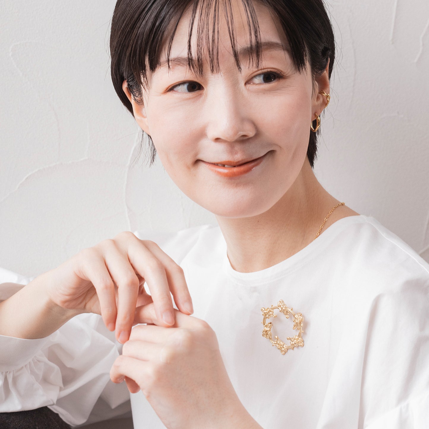 LSZ031：ガーランドブローチ