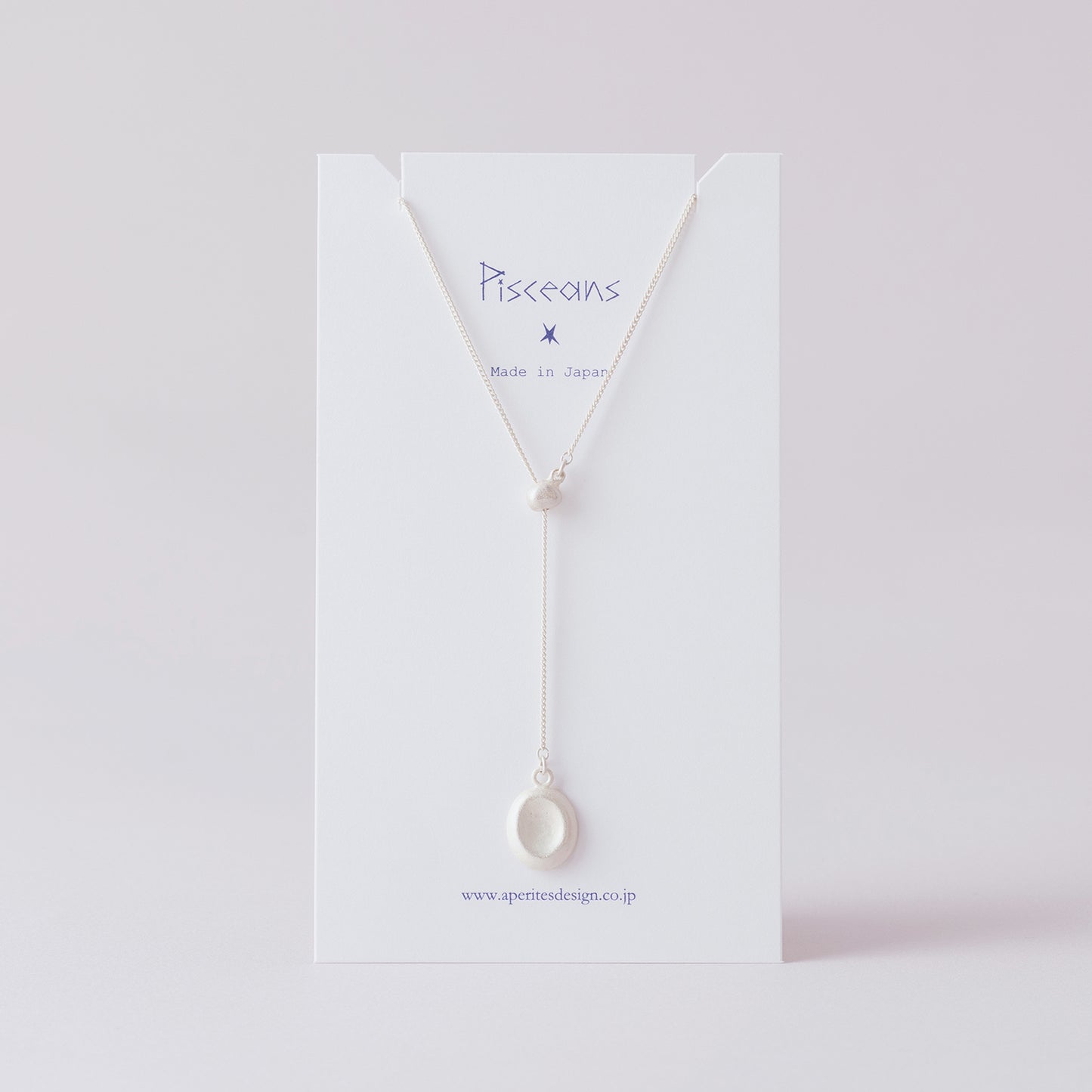 GAN134：デントプレートスライドネックレス