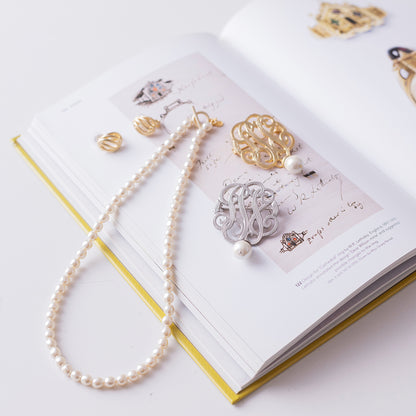 GAN140：レシンパールショートネックレス