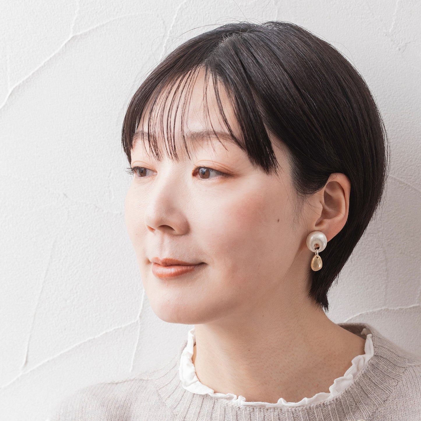 LSE141：ソリッドドームイヤリング