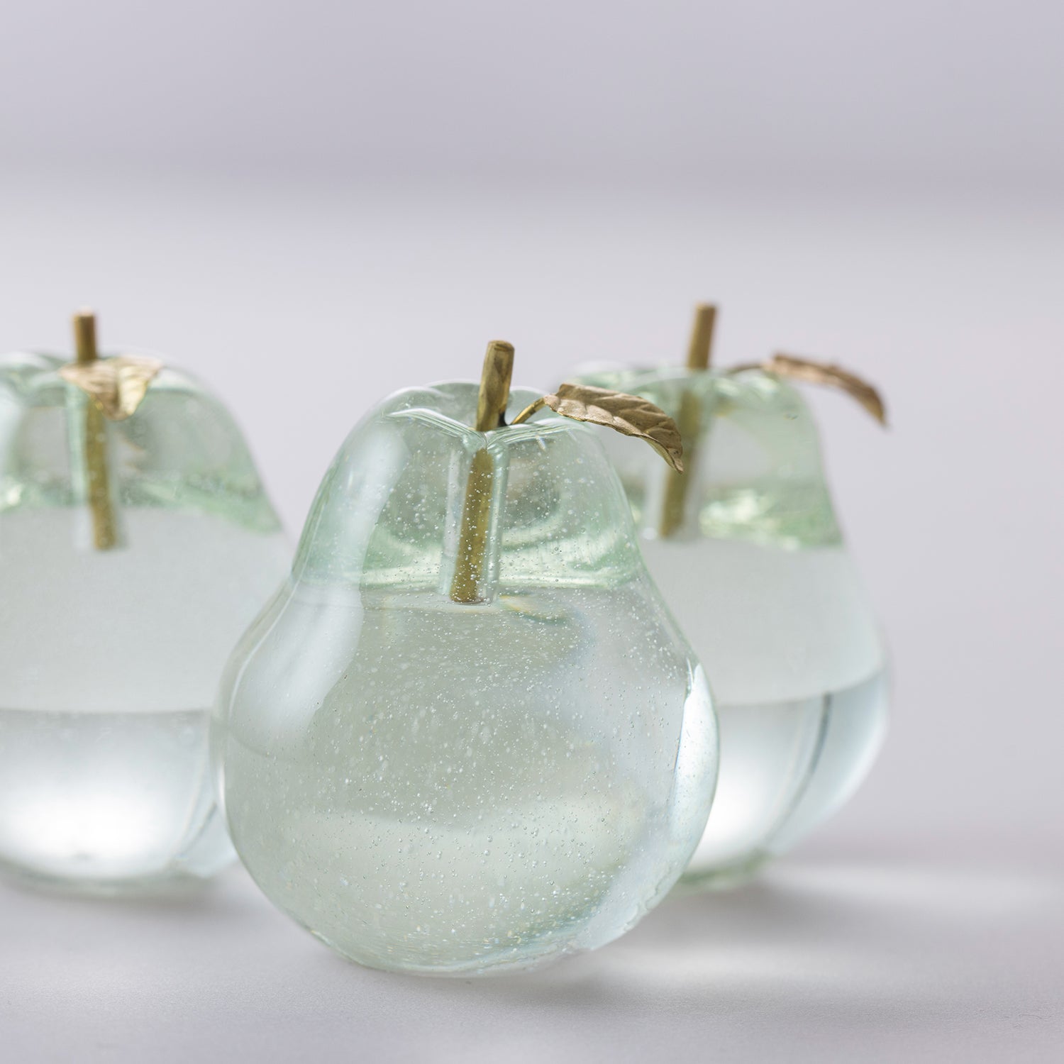 梨型ガラス装飾品 AIAF002 : グラスフルーツ（洋梨） – Pisceans&Asteriscus OnlineShop