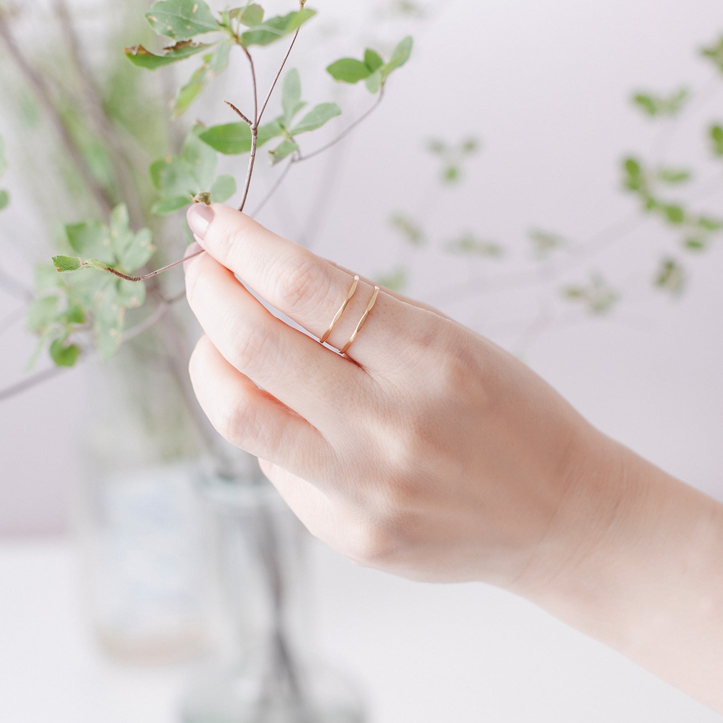 GAR820：ツチメツインラインリング（SV925）