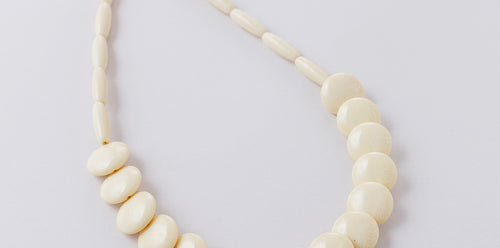 LSN144：カゼインディスクネックレス